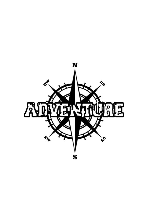 Adventure Pusula Off Road Araba Sticker - Oto Sticker - Araba Sticker - 30cm