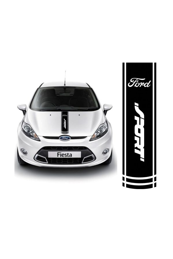 Oto Kaput Şerit Sticker - Oto Sticker - Araba Sticker - 90CM