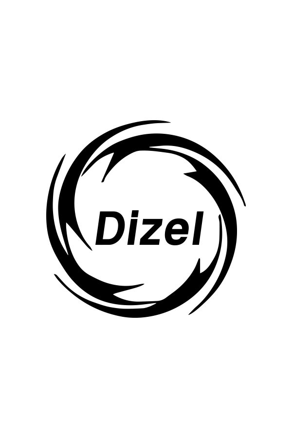 Dizel Araç Depo Kapağı Araba Sticker 12x11cm