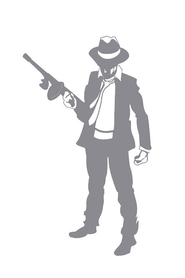Mafya, Gangster Duvar Sticker - Home Sticker - Duvar Sticker