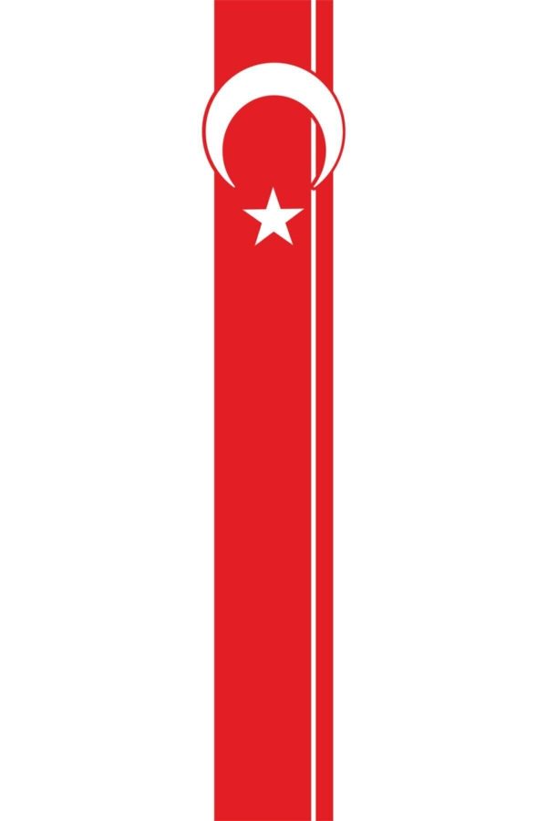 Ay Yıldız Kaput Şerit Sticker Oto Sticker Araba Sticker Modifiye Tuning Çıkartma Etiket Cam Sticker
