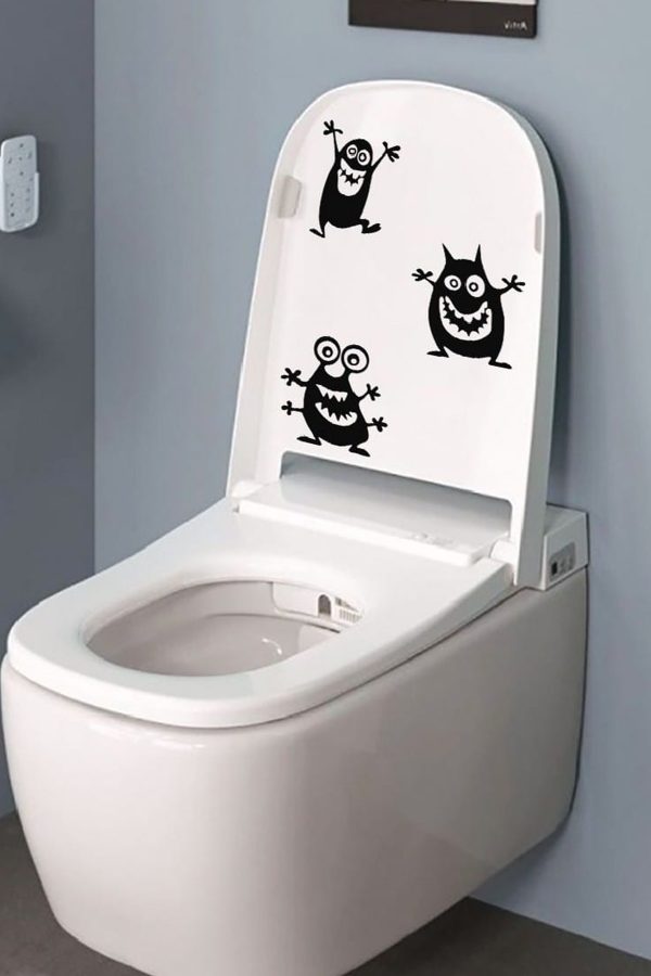 Tuvalet Sticker - Home Sticker - Duvar Sticker