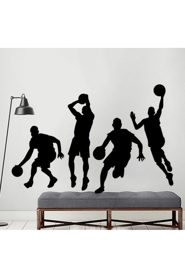 Basketbol Duvar Sticker - Home Sticker - Duvar Sticker