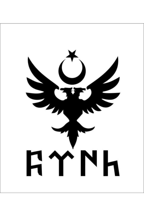 Sticker Kartal Çift Başlı Kartal Türk
