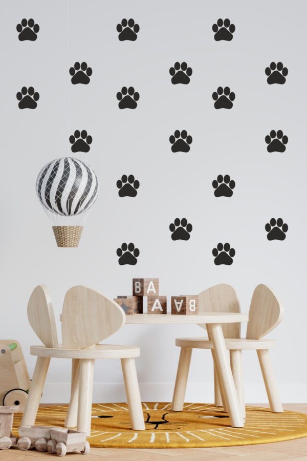 Kedi Patisi Dekoratif Duvar Sticker - Home Sticker - Duvar Sticker