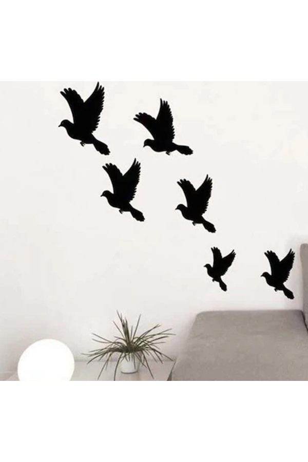 Kuşlar Duvar Sticker (6’lı) - Home Sticker - Duvar Sticker