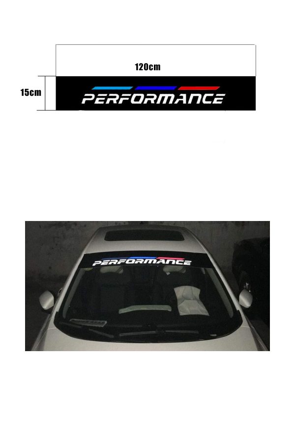 M Performance Araba Sticker 120x15cm