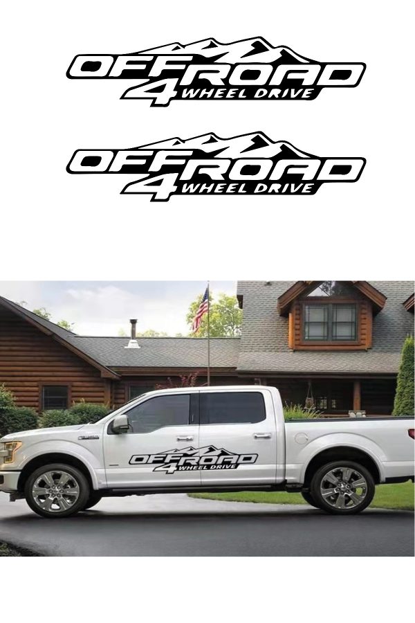 Off Road Oto Sticker 140x32cm