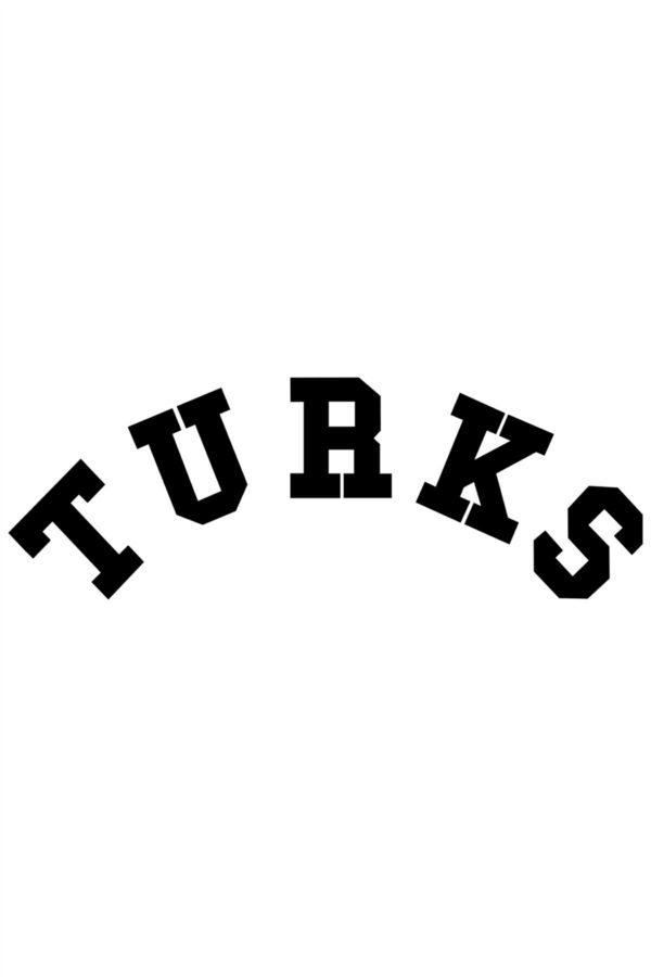 Turks Sticker Oto Cam Sticker Beyaz 20 X 7 Cm