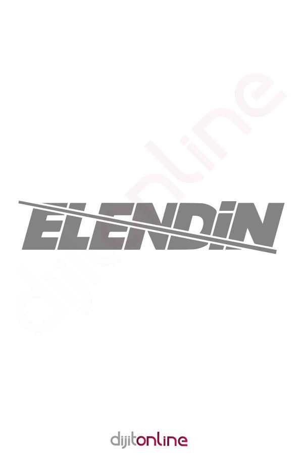 Elendin Oto Cam Sticker Araba Sticker 30x6cm