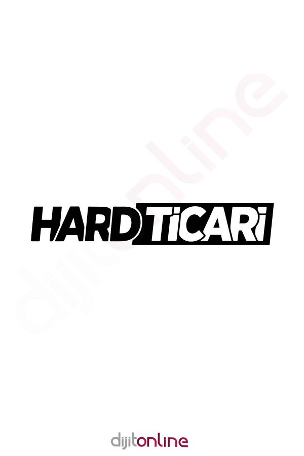 Hard Ticari Oto Sticker Araba Cam Sticker 25x4Cm
