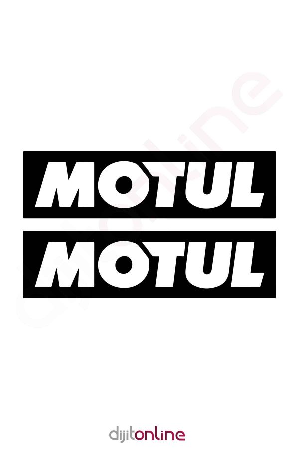 Motul 2 Adet Sticker Yağ Sticker Araba Sticker 15x8cm