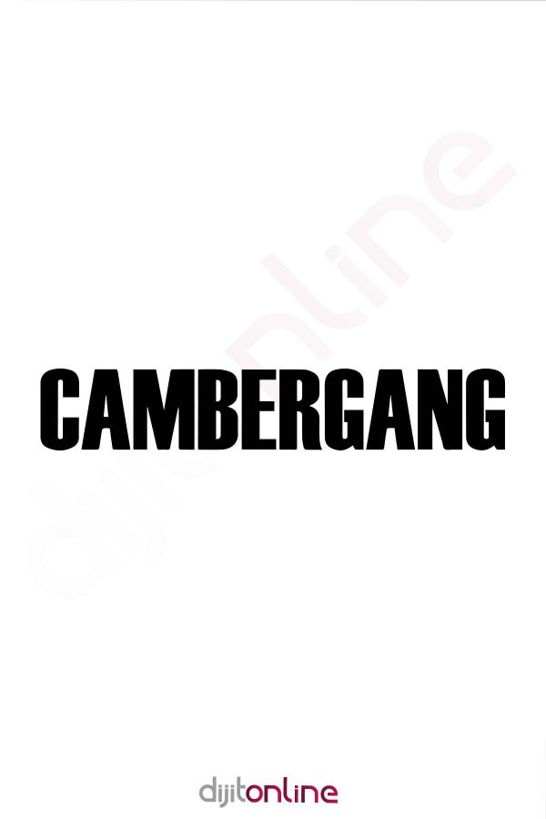 Cambergang Oto Sticker Araba Cam Sticker 30x6cm