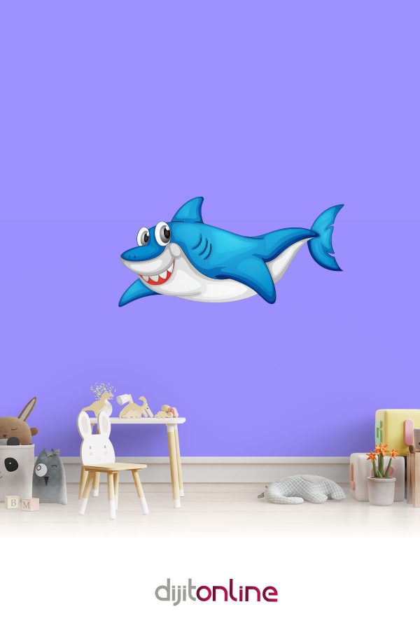 Balık Sticker - Çocuk Odası Sticker - 80x40cm