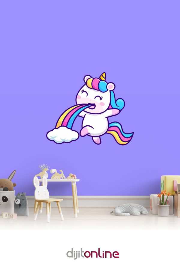 Hayvan Sticker - Çocuk Odası Sticker - 90x75cm